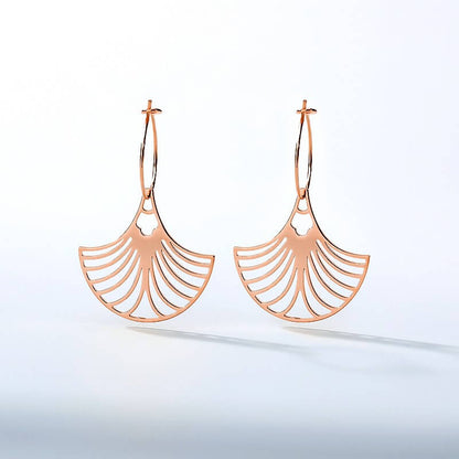 Fashion-Rose-Gold-Palm-Dangle-Earring-Girls-Boho-Chic-Jewelry