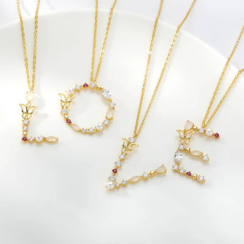 Gold-Crystal-Initial-LOVE-Necklace-with-Letter-Personalized-Jewelry-Romantic-Gift-Girlfriend