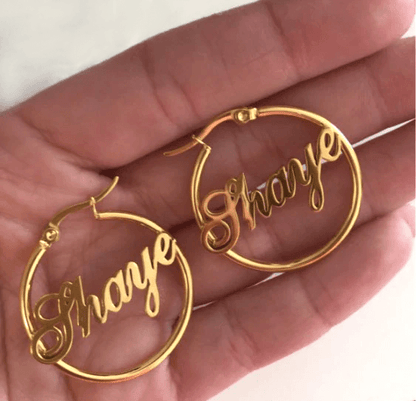 Gold-Name-Hoop-Earrings-Personalized-Jewelry-Gift-Girls-WOmen-Latina-jewelry