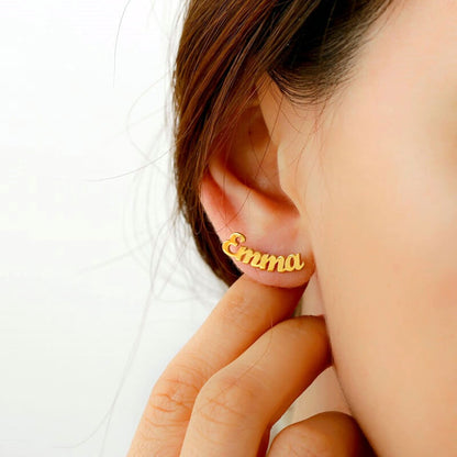 Personalized-Custom-Name-Stud-Earrings-For-Women-Customize-Initial-Cursive-Nameplate-Earing-Ear-Studs