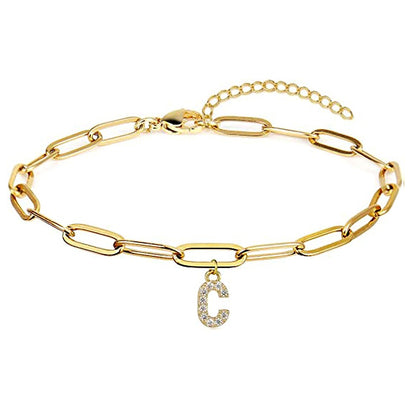 Personalized-Gold-C-Initial-Bracelet-Custom-Engraved-Nameplate-Bangle