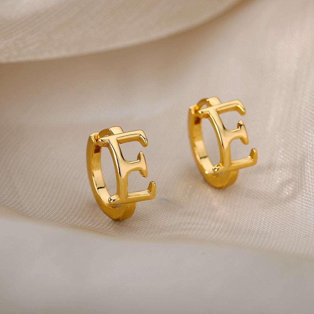 Tiny-Gold-Initial-E-Letter-Stud-Earrings-Personalized-Jewelry-Girls-trendy