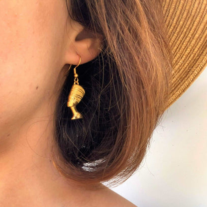Nefertiti EarringsTrendy-Gold-Color-Egyptian-Queen-Nefertiti-Dangle-Earrings-For-Women