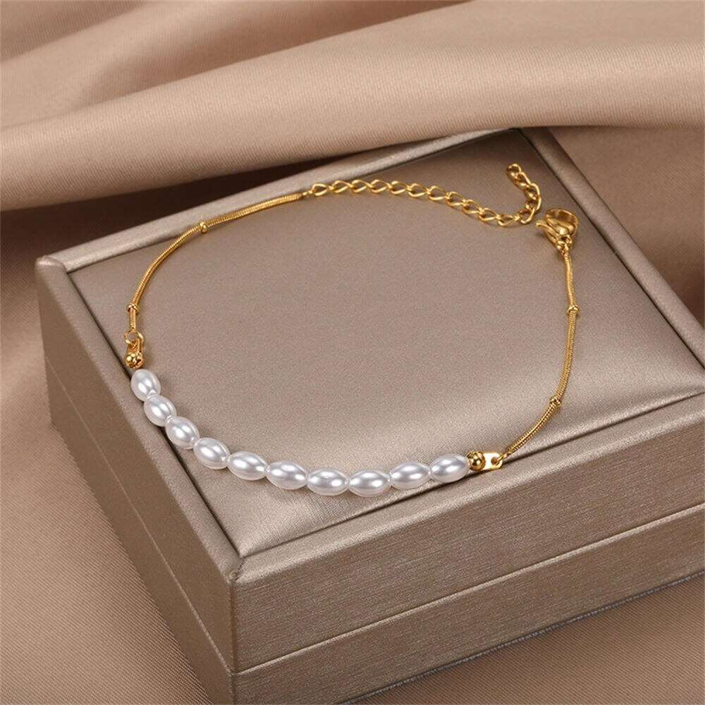 simple-fashion-irregular-pearl-chain-bracelet-gold-trendy-minimal