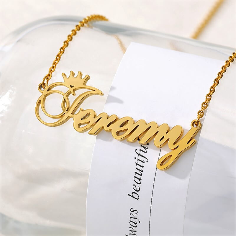 Custom-Necklaces-Crown-Personalized-Nameplate-Jewelry-Personality-Gift-Idea-Unique