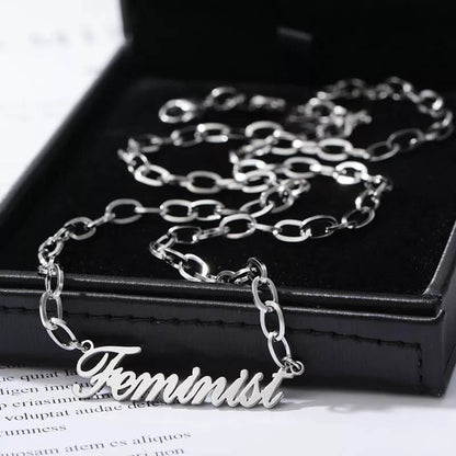 Personalized Chain Nameplate Necklace jewelry for women in silver with Free shipping - Simply Bo