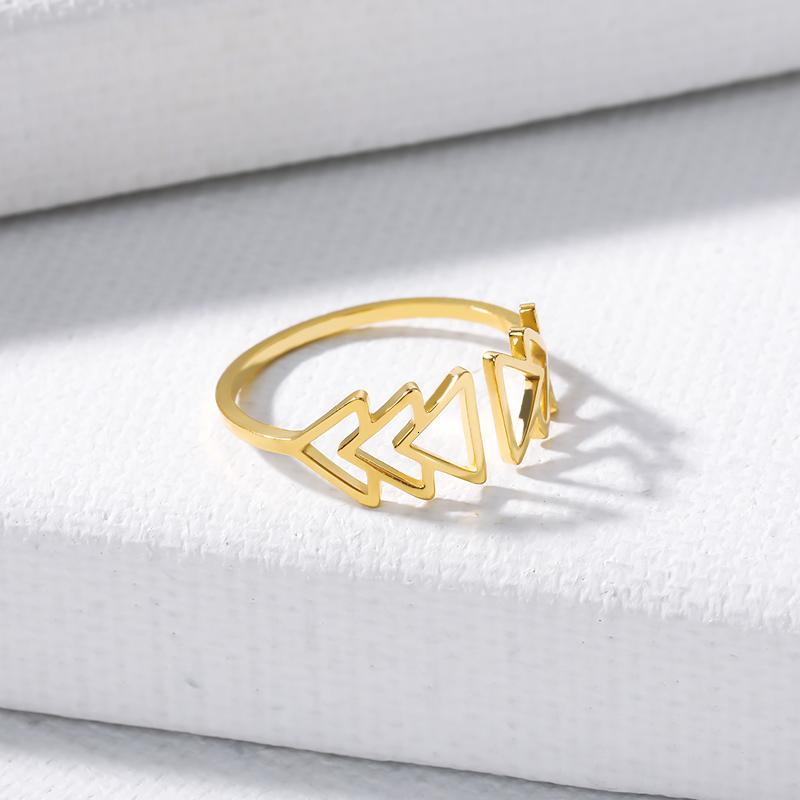 Adjustable Band Ring for women in gold color (Free shipping)  Simply Bo