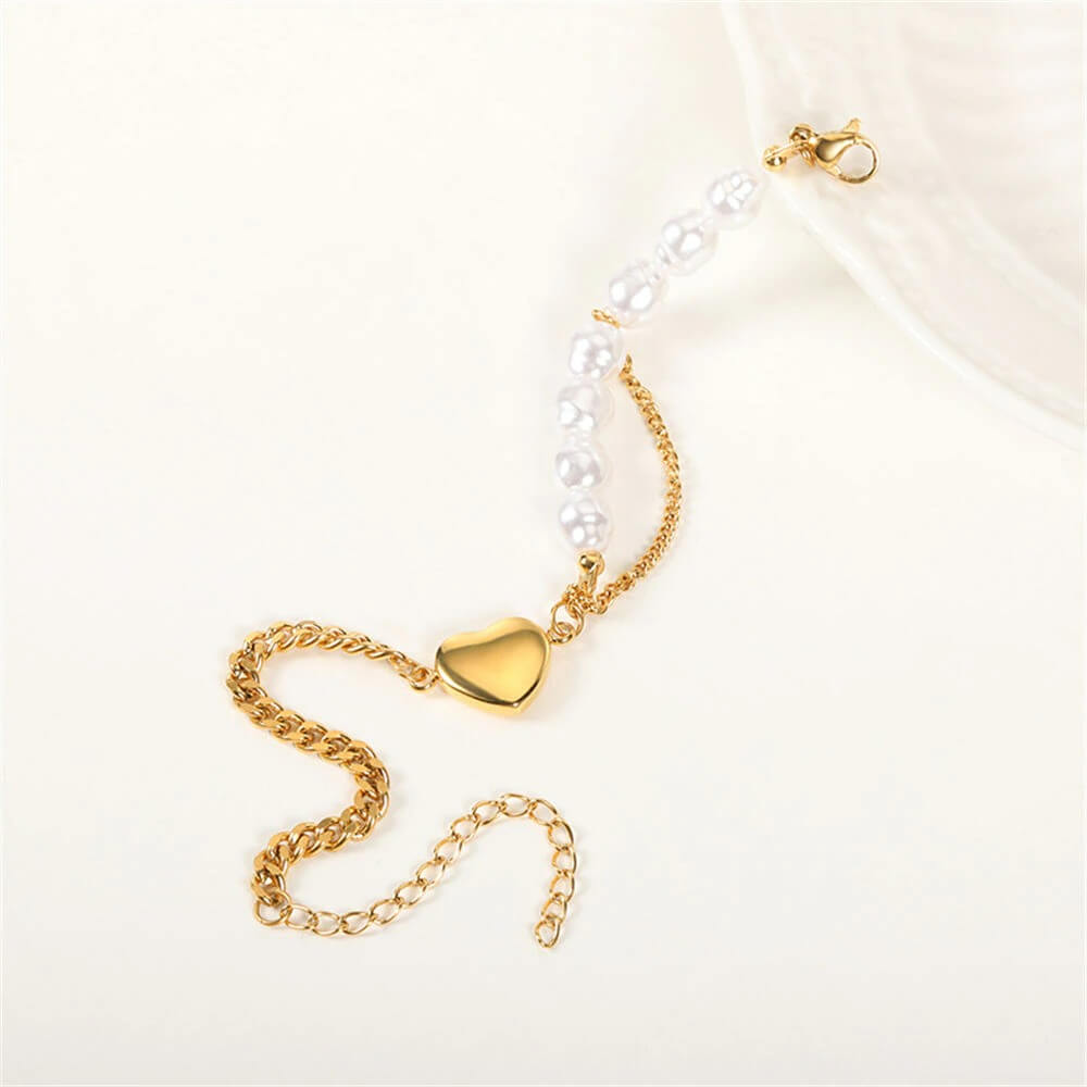    gold-pearl-fashion-bracelet-women-trendy-bold-bangle-new