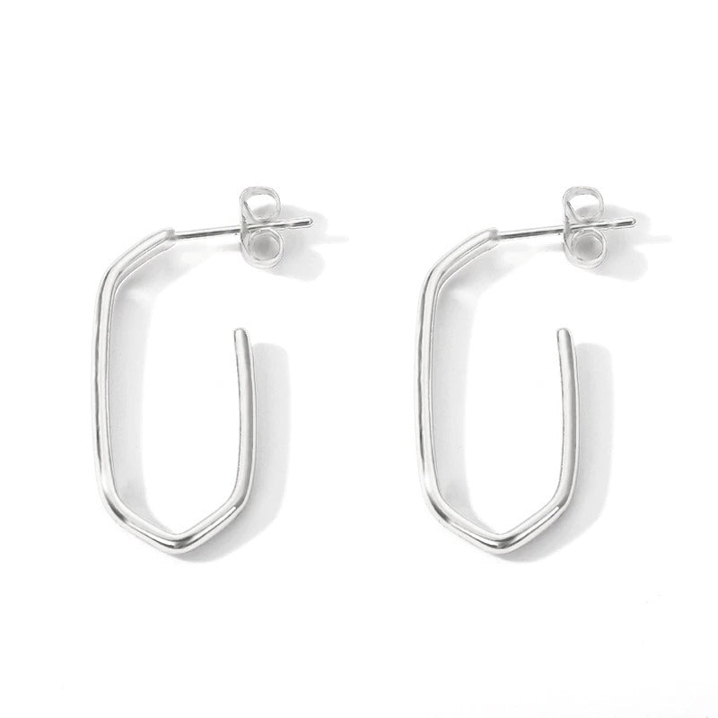 Long Huggie Earrings Drop Earrings for women (Free shipping)|Simply Bo