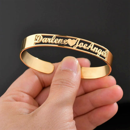 personalized-custom-two-names-cuff-bangle-nameplate-bracelet-gold-gift-for-couples